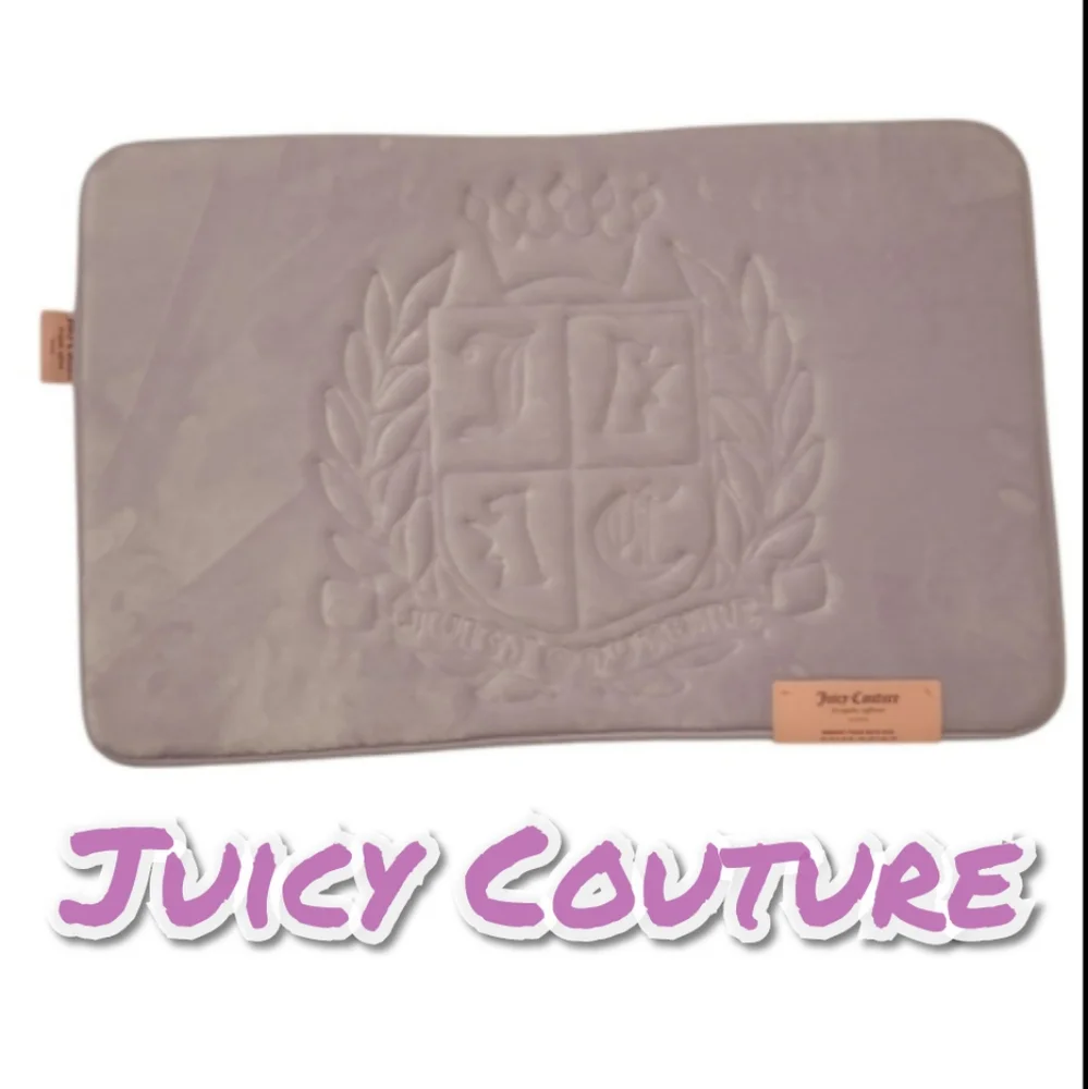 Juicy Couture Lavender Memory Foam Bath Rug - 20x32